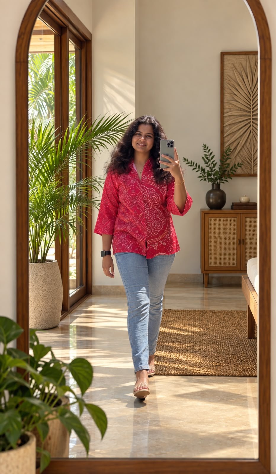ZOYA Premium Quality Printed Cotton Silk Short Tops (Assorted Patterns) - Image 3