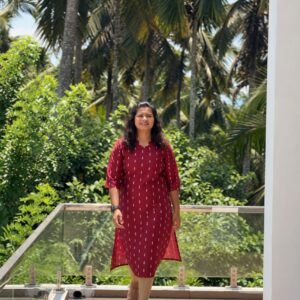 ZARA Premium Raw Silk Printed Kurti Collection (Assorted Designs & Colors)